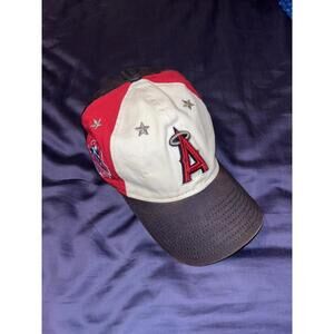 Mens Anaheim Angels New Era Baseball Hat Adjustable ASG Washed Cotton